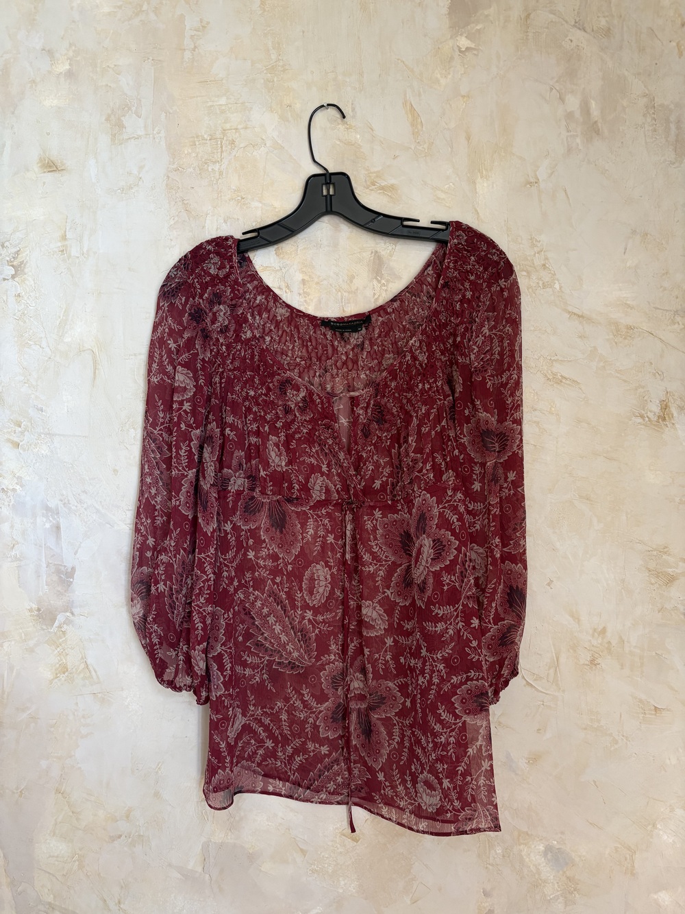 BCBGMaxazria Silk Blouse